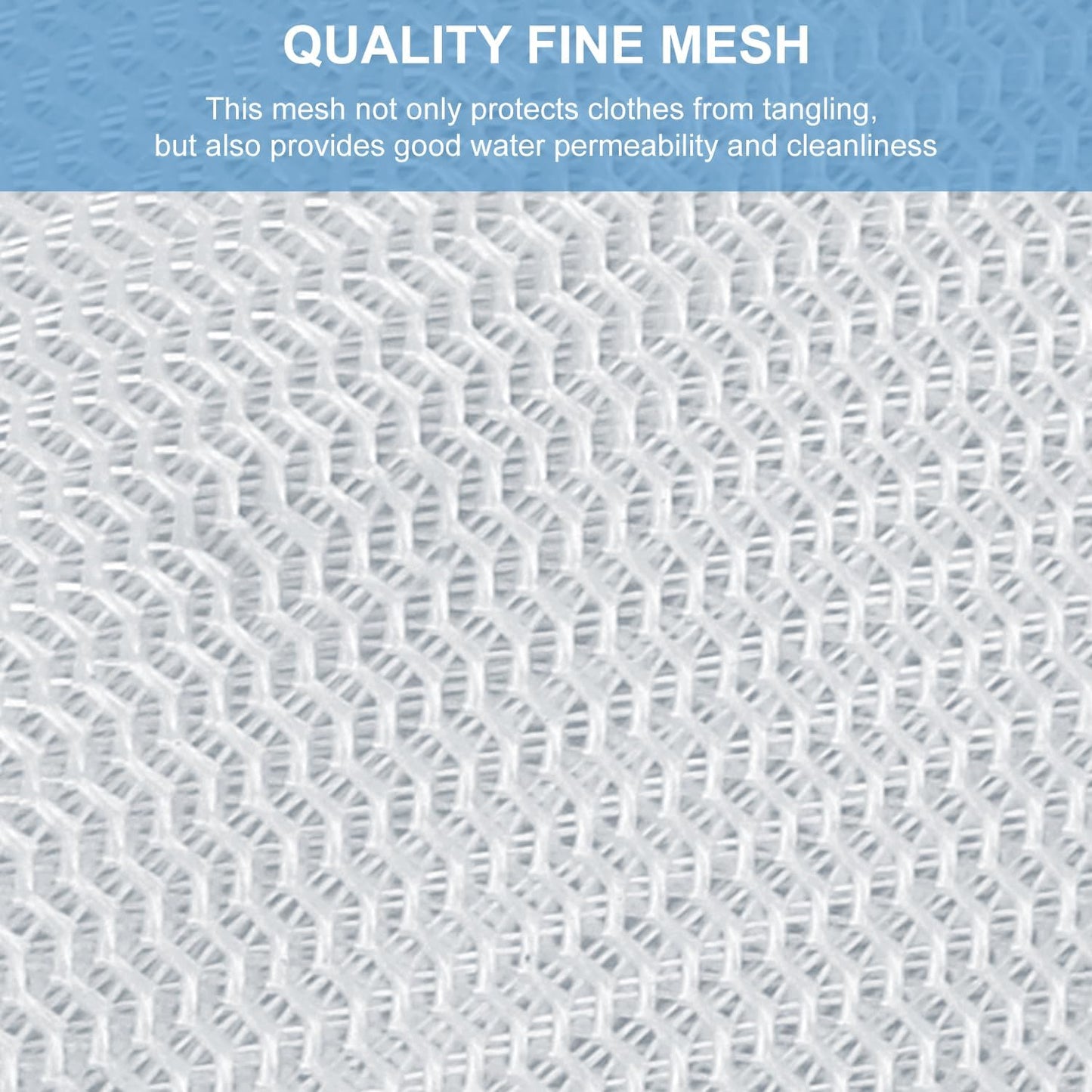 Laundry Bags Mesh Wash Bag for Intimates Lingerie and Delicates, 5Pcs (1XL,2L,2M)